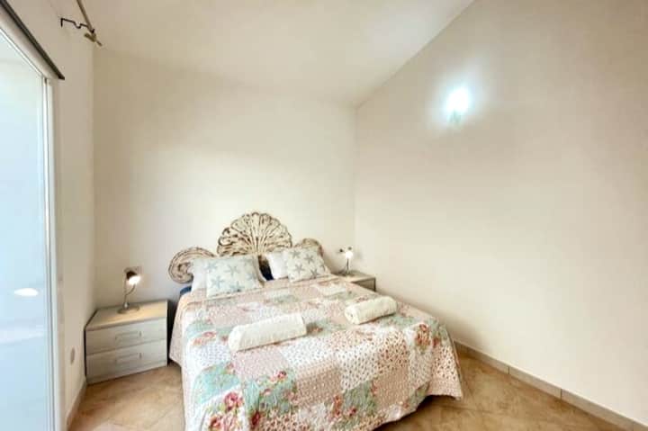 Chambre double, avec placard spacieux et climatisation