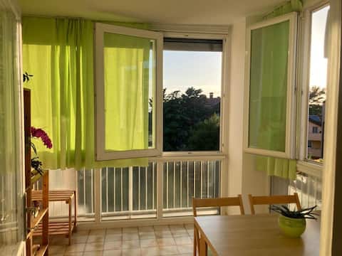 Top Floor Sunny Apartment