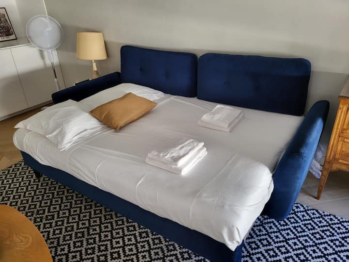 canapé convertible en 140 X 200 / Sofá cama tamaño 140 X 200