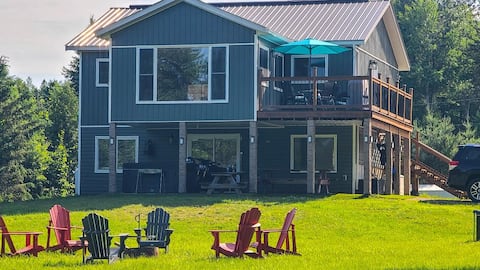 Waterfront House Hot Tub&Barrel Sauna Privacy WiFi