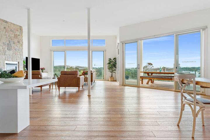 Grand Coastal Home with Tennis Court gallery image 4