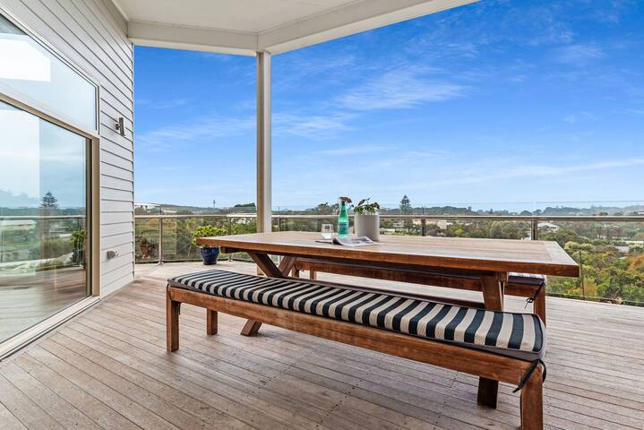 Grand Coastal Home with Tennis Court gallery image 5