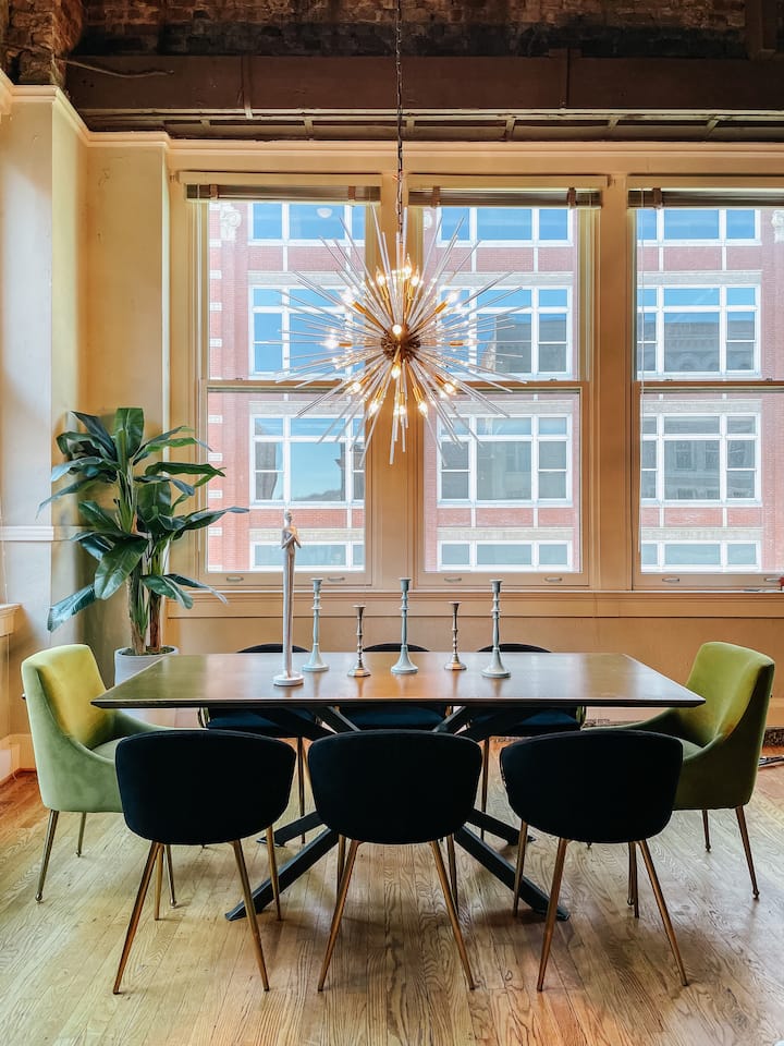 Tailor Loft Penthouse With Rooftop Deck Lofts for Rent in Knoxville