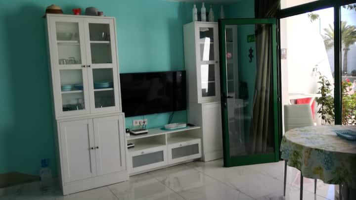 Precioso Apartamento Con Piscina, 1 Min A La Playa - Puerto del Carmen