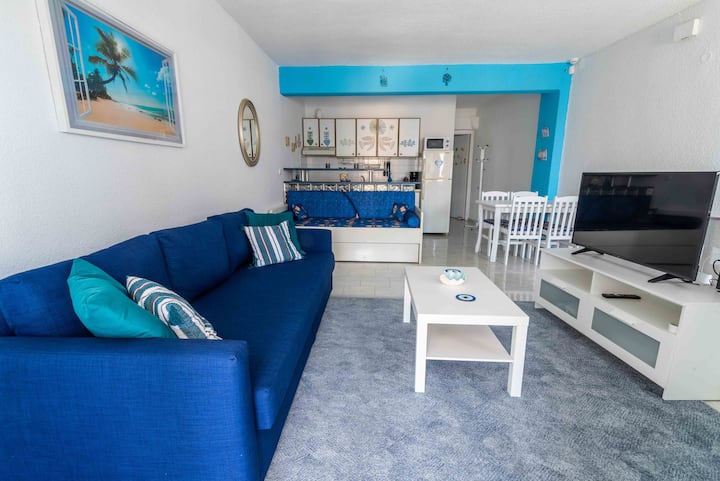 Μπλε όνειρο Χανιώτη, Luxurius μοντέρνο 58m² διαμέρισμα - Συγκροτήματα  κατοικιών προς ενοικίαση στην/στο Halkidiki, Ελλάδα - Airbnb