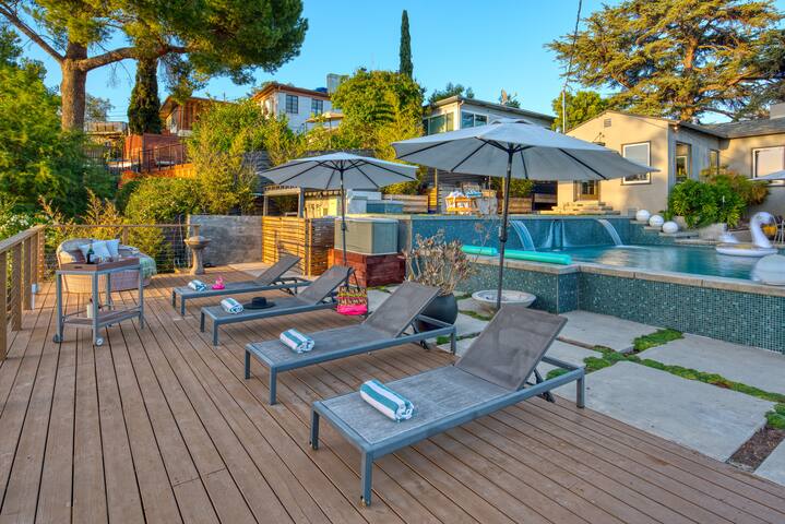 “Angels Landing” Chic L.A Getaway w/ pool & spa gallery image 5