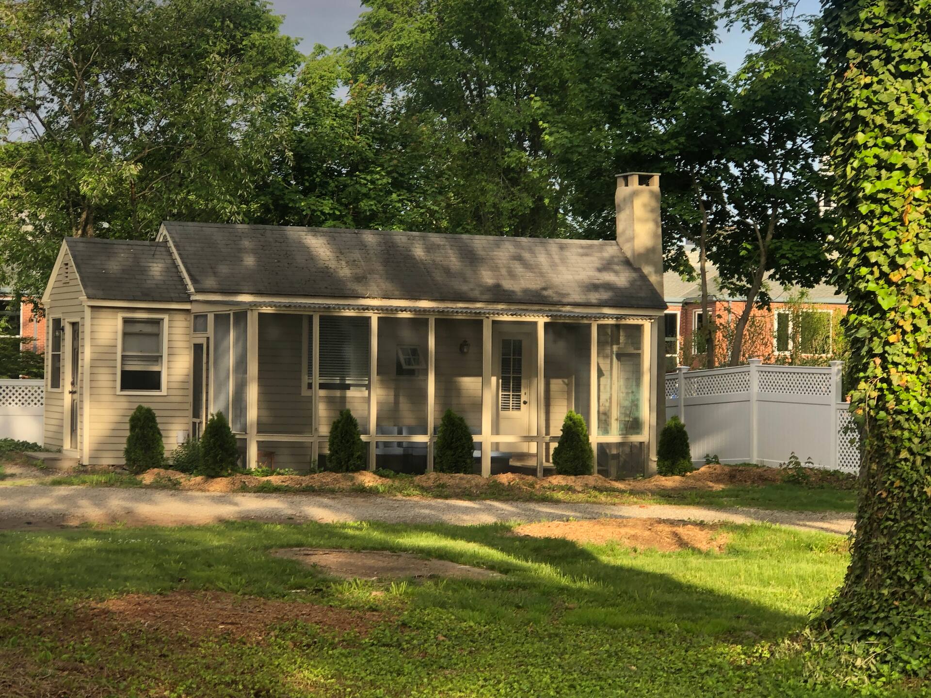 Tiny home one block from the town green.