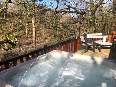 L19 - Penrhyn Spa Lodge with Hot Tub