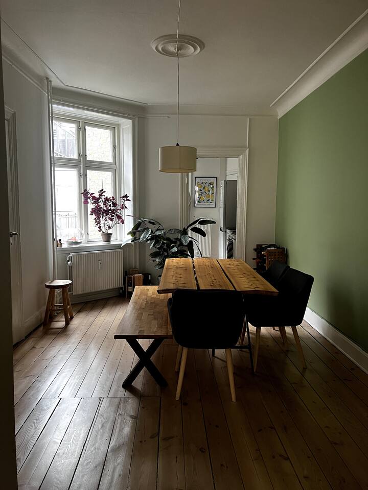 Cozy and big apartment in central Copenhagen Condominiums for Rent in