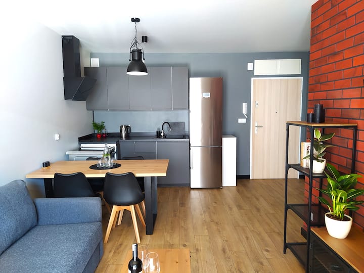 Nowoczesny Apartament Z  Tarasem - Kołobrzeg