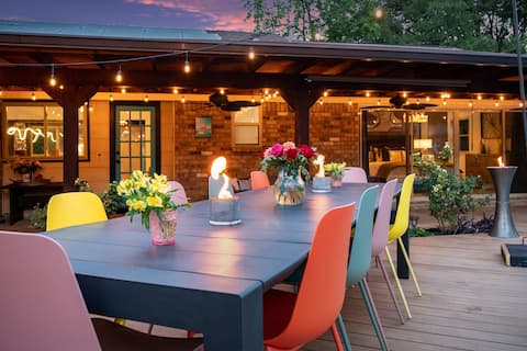 Design-Inspired Home w/ pool Near Cowboys Stadium