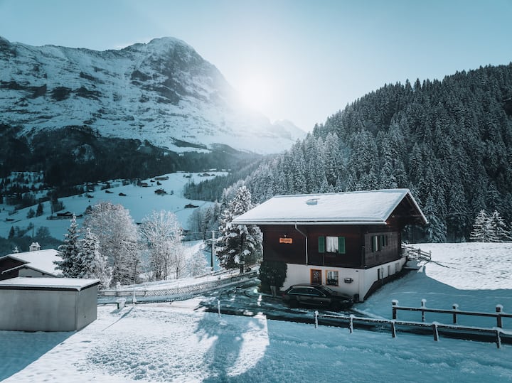 Heidi's place overlooking Eiger, free parking - Apartments for