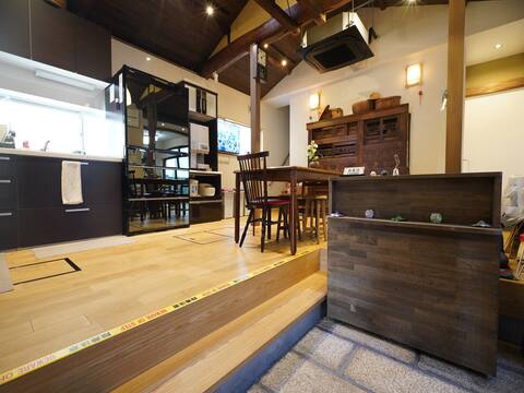 About 100 years old, Kyo-machiya, Uji Tea Inn Room 201, Western-style room for 2 people, private toi