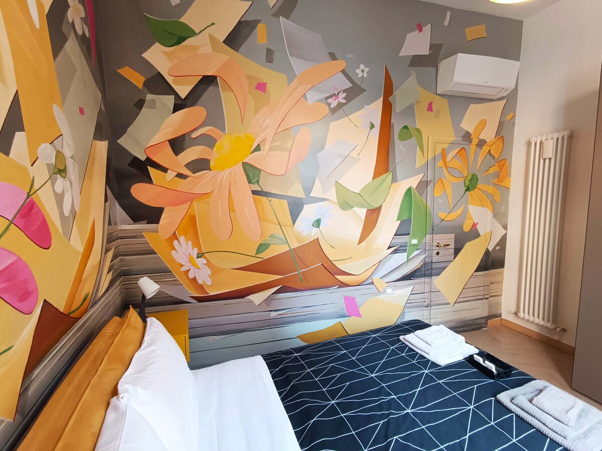 Murales na msanii maarufu wa Bologna