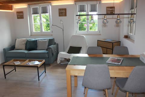 Popular Airbnb listing: Beautiful country - city farmhouse Apartment near Bern in Espace Mittelland
