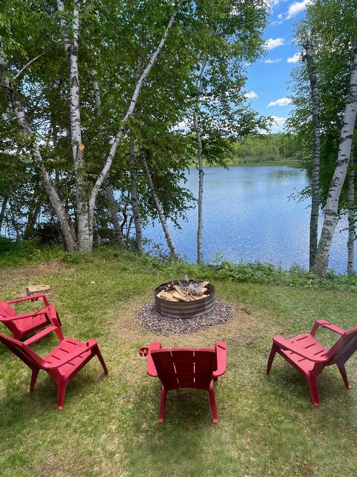 Waterfront cabin on the Radisson Flowage Cabins for Rent in Radisson