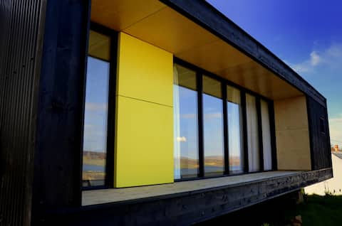 Ardtreck-SAUNA, Panoramic View,Wood burner,hill