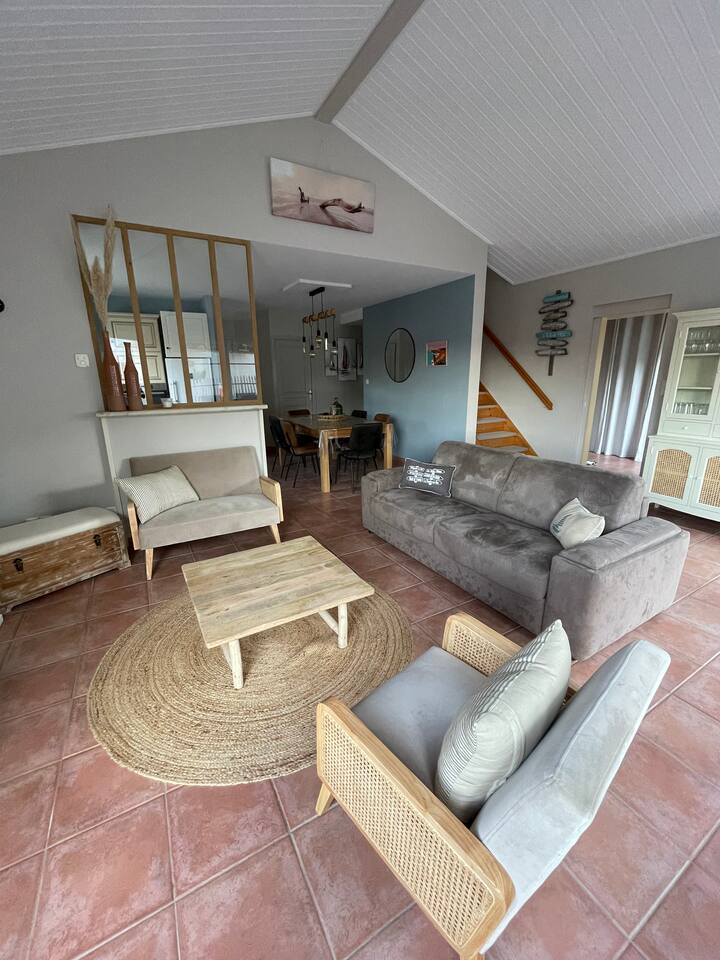 Maison Proche Mer, 7 Couchages Adultes/ 2 Enfants. - Bretignolles-sur-Mer