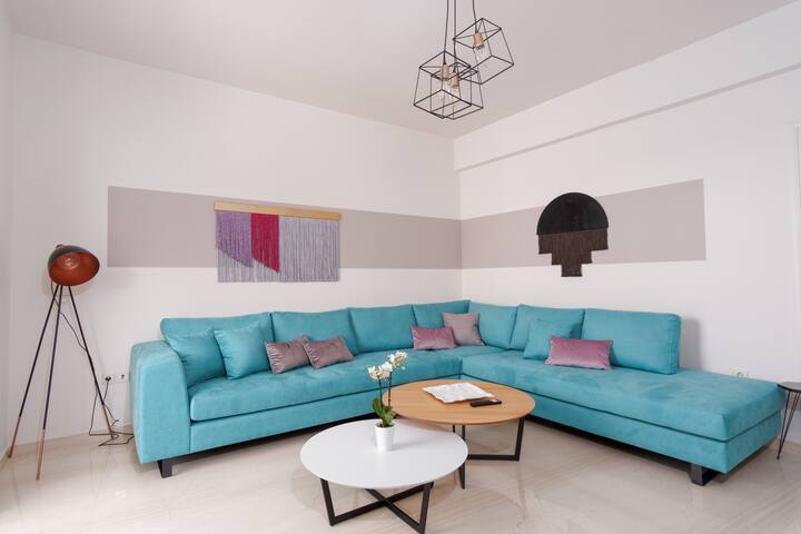 NIMA 1, a 4-bedroom apt in the center of Rethimno