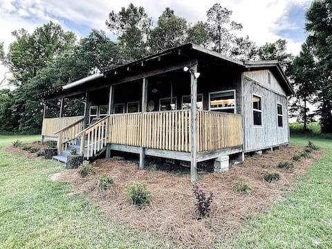 Farm Stay in Cabin on the Pond