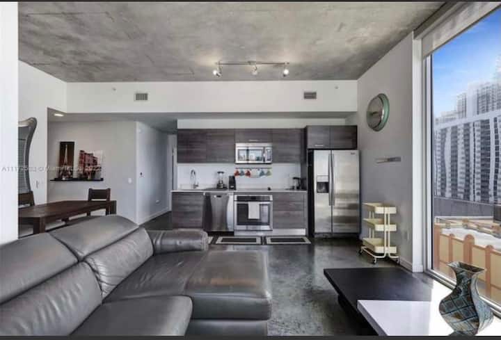 Modern Luxury 2 Bdrm/2 Bath In Downtown Brickell - Miami