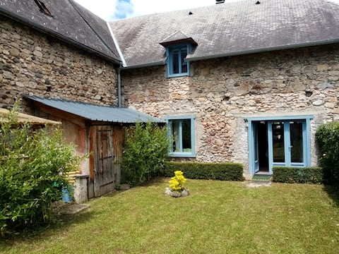 Pleasant village house with garden.