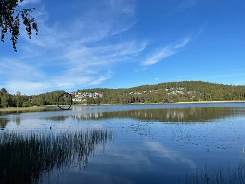 Villa right next to Örtjärn swimming area & Finnsjön