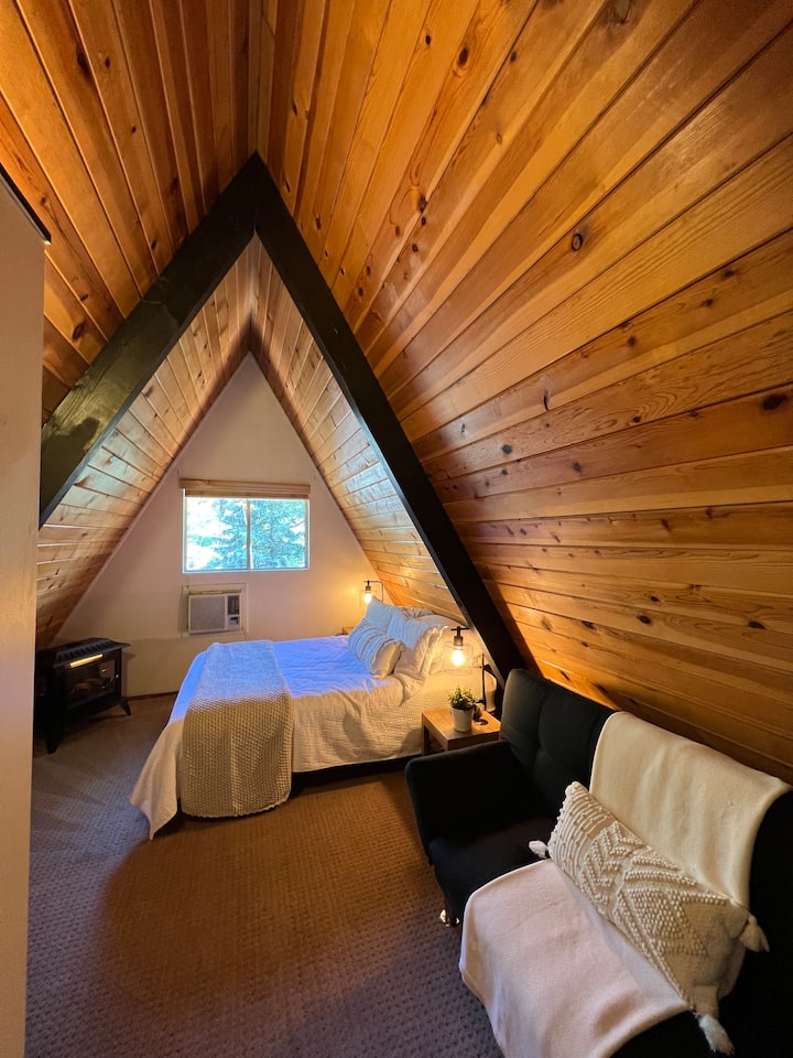 سرير كوين مع أريكة فوتون