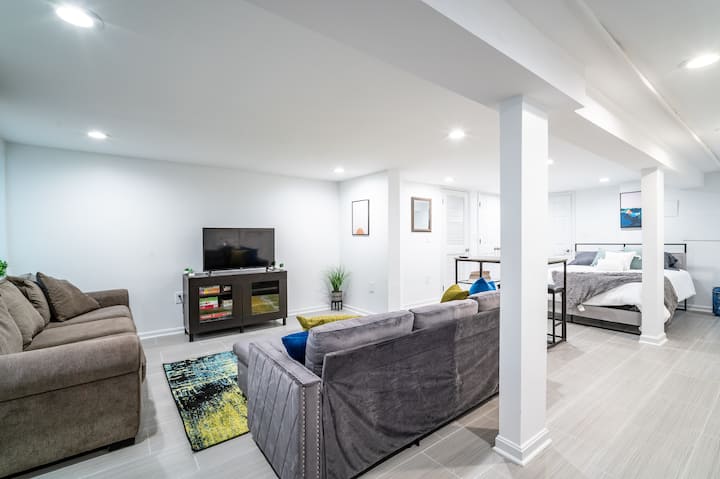 Hidden Gem Newly Renovated Chic Studio Freeparking - Washington DC