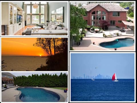 Luxury Multi Million Lake Front Estate Gated Villa