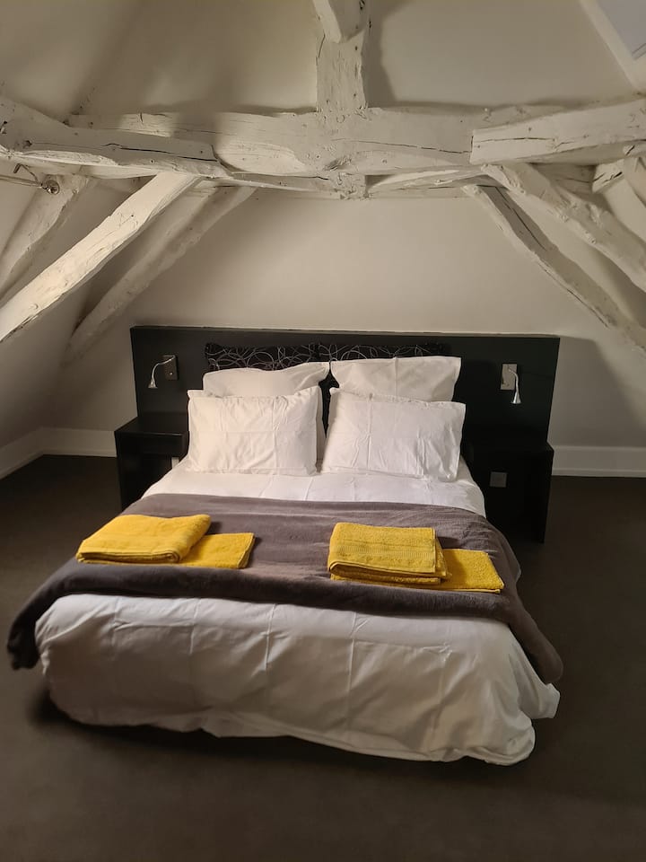 habitación en el ático
