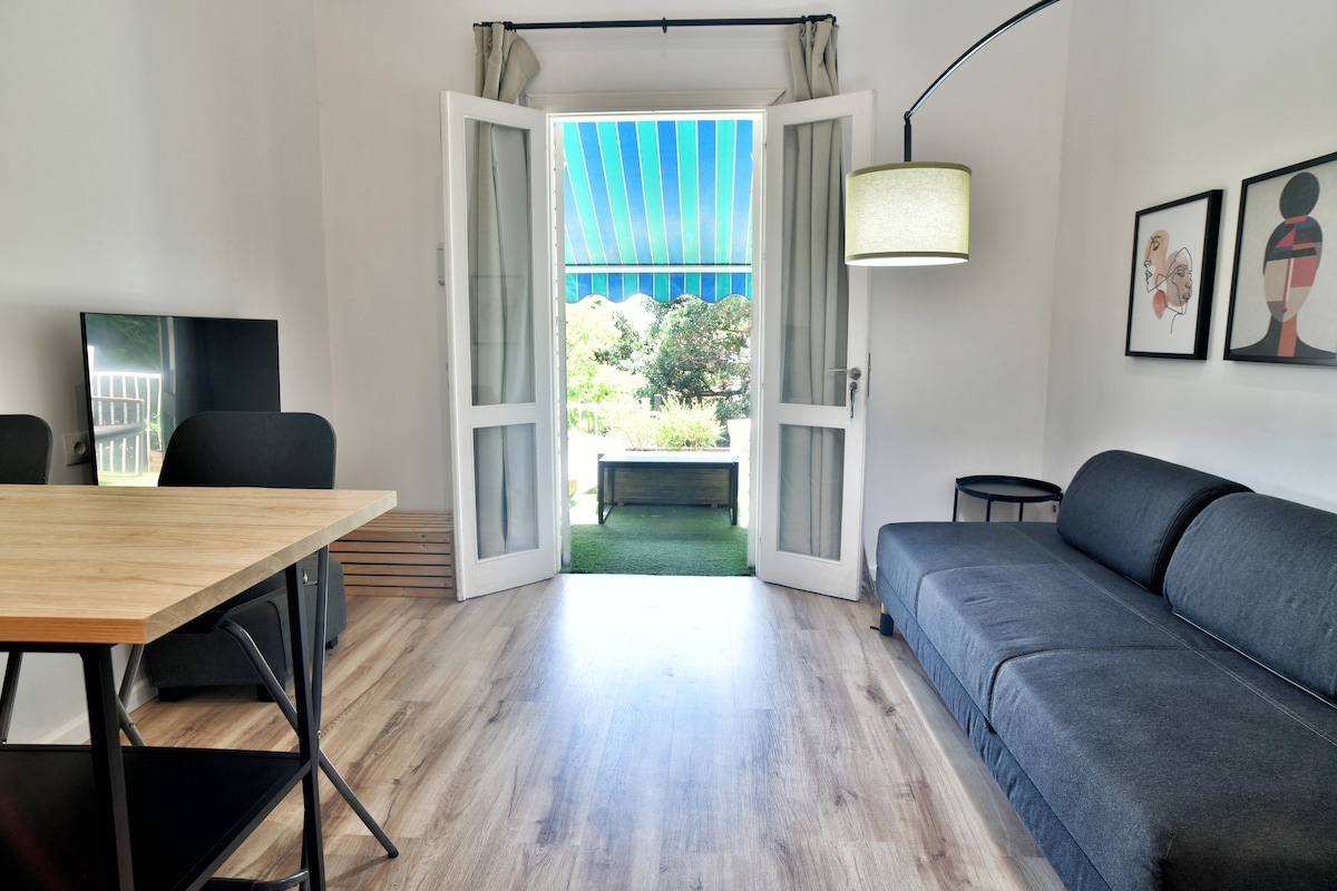 Top Airbnb: Apartment with sea views - Malaga in Monte Sancha