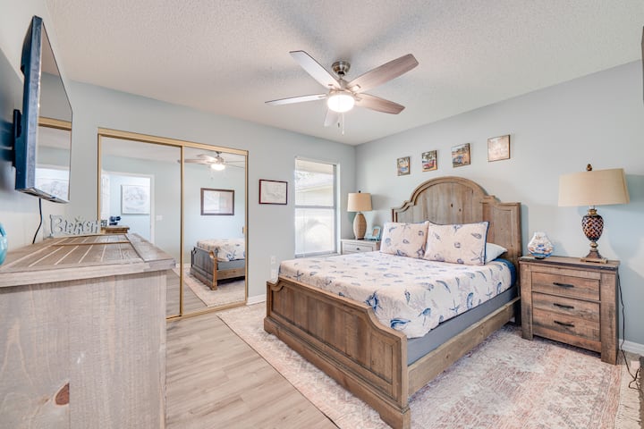 El dormitorio Queen cuenta con TV con servicios de streaming como Netflix.