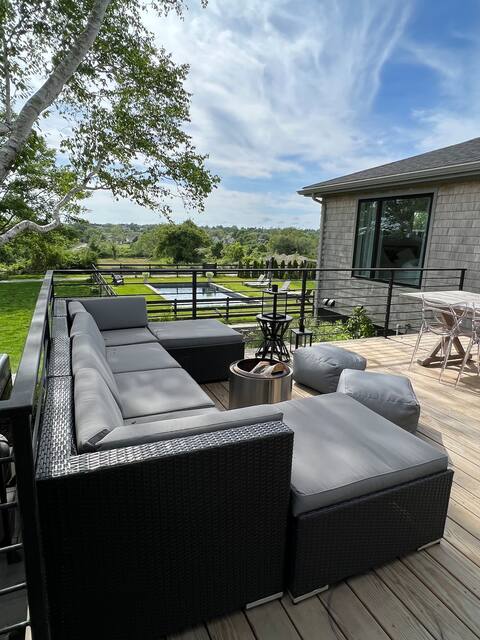 Spacious private escape with a pool