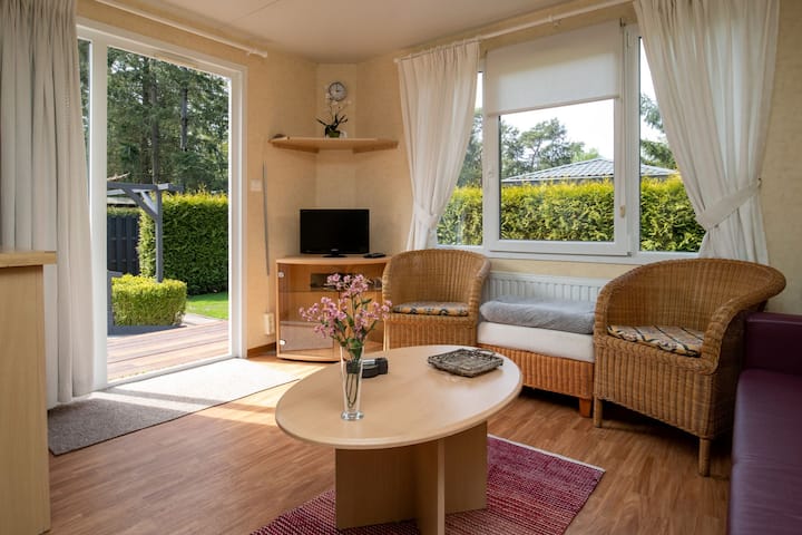 Knus Huisje In Bosrijke Omgeving Met Omheinde Tuin - Epe