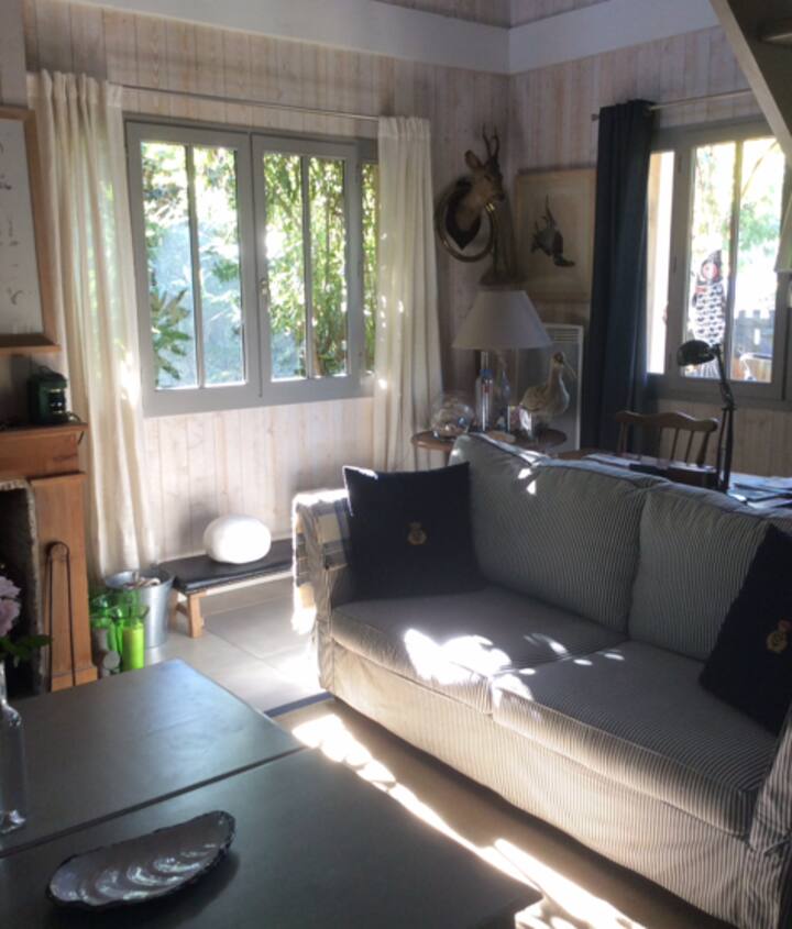 !-Maison Bois, Village Ostréicole-! - Cap Ferret