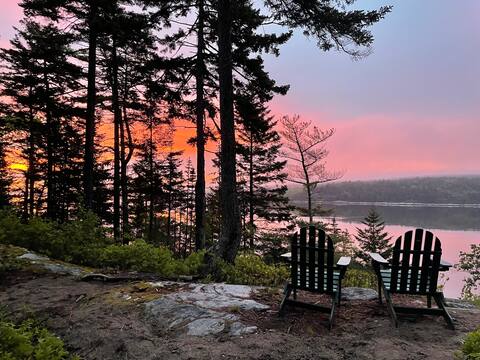 Private Oceanfront Home 🔆2 min to Popham ✔️Hot Tub