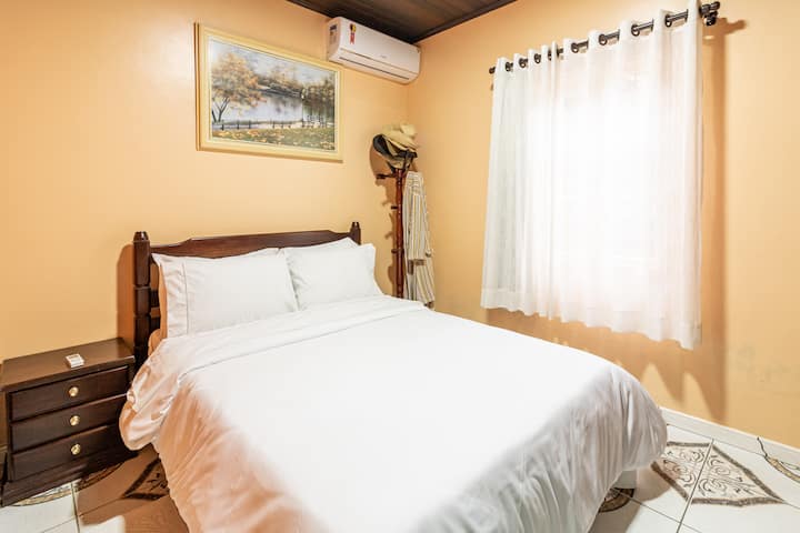 Double bed.