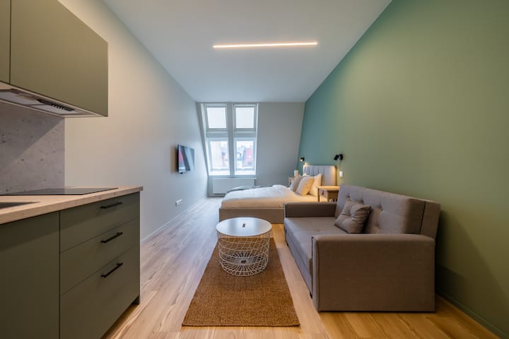 Smarttv & Netflix | Espresso Machine | Old Town! - Riga