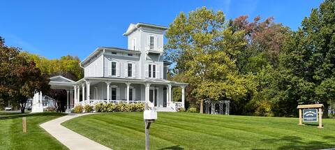 Cayuga Lake historic home-Finger Lakes wine trail