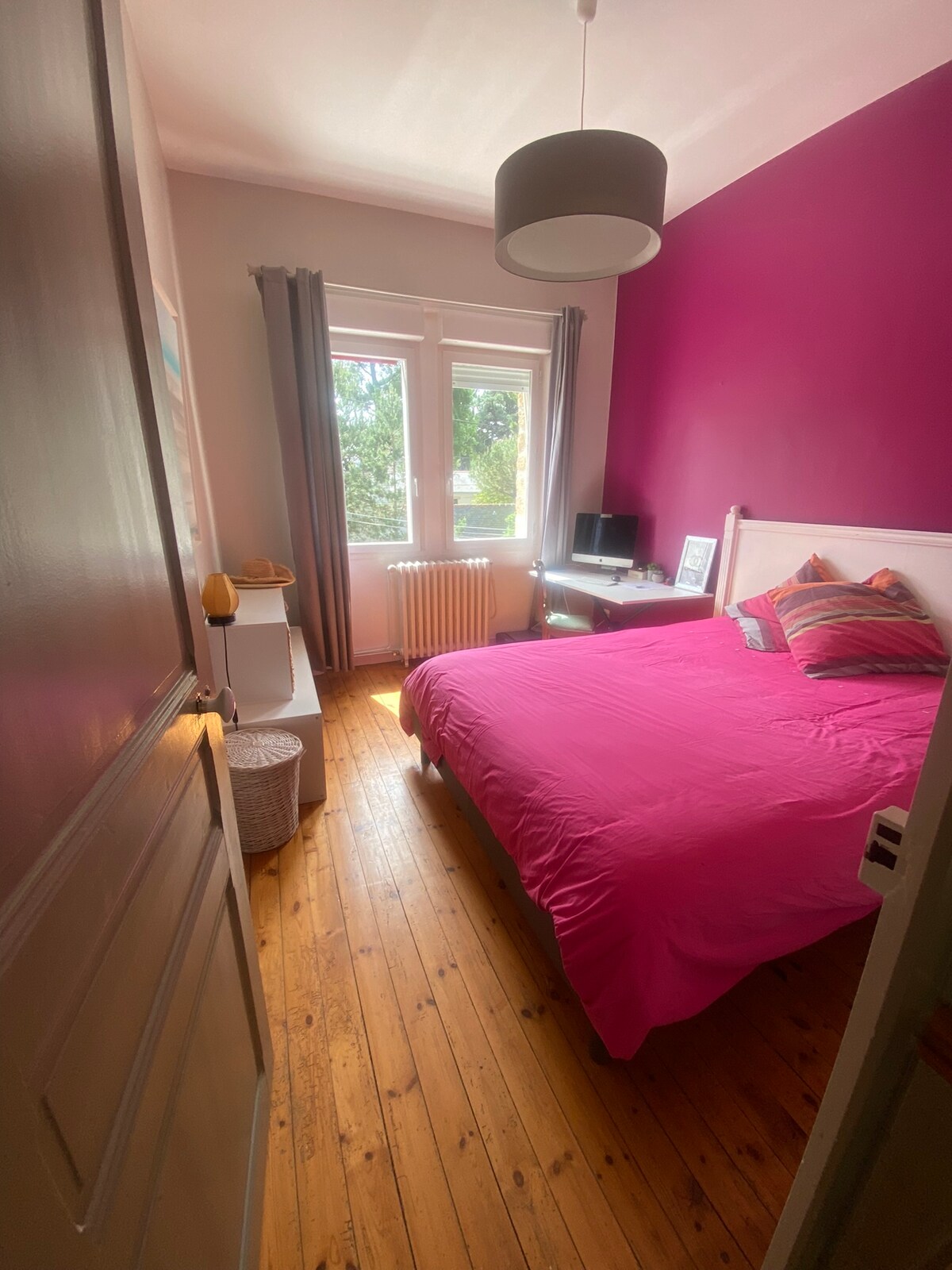 Bedroom 3 with bed 160 x 200
on the 1st floor facing bathroom