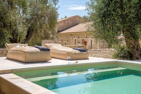 A traditional stone house. Neradu House.