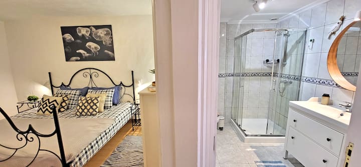 Baño, justo al lado del dormitorio