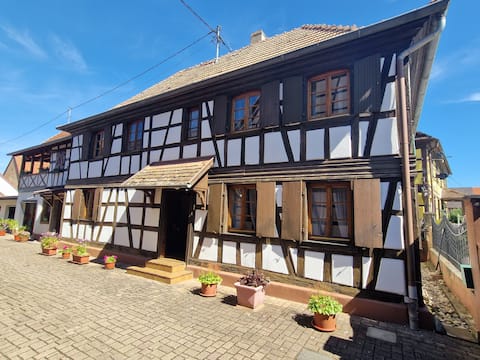 Traditional Alsatian house: FEGERSHEIM