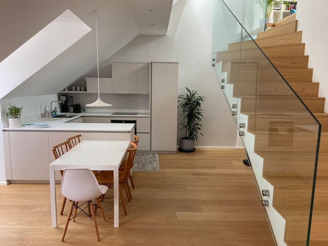 Charming maisonette apartment with terrace