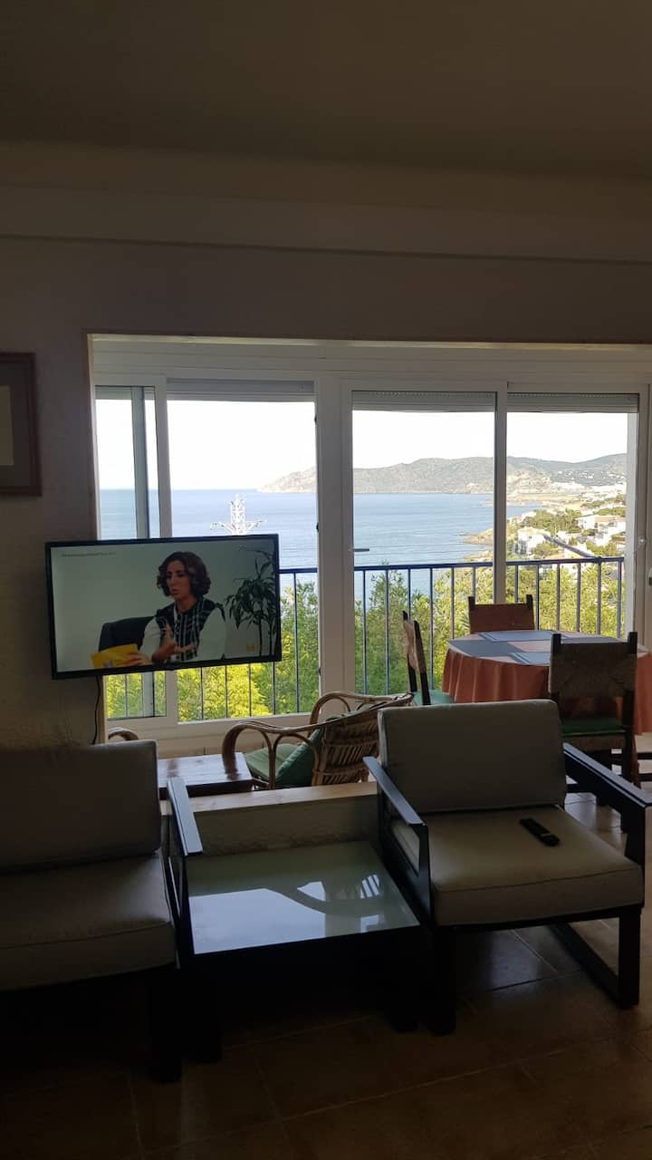 Schöne Wohnung In Llancà Mit Traumblick Auf's Meer - Llançà
