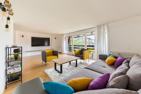 Top Airbnb: Spacious apartment with view of the Bled castle in Ribno