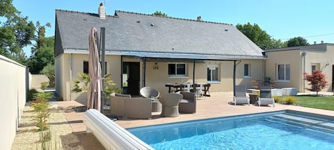 Modern Villa Heated Pool & Multi Activities
