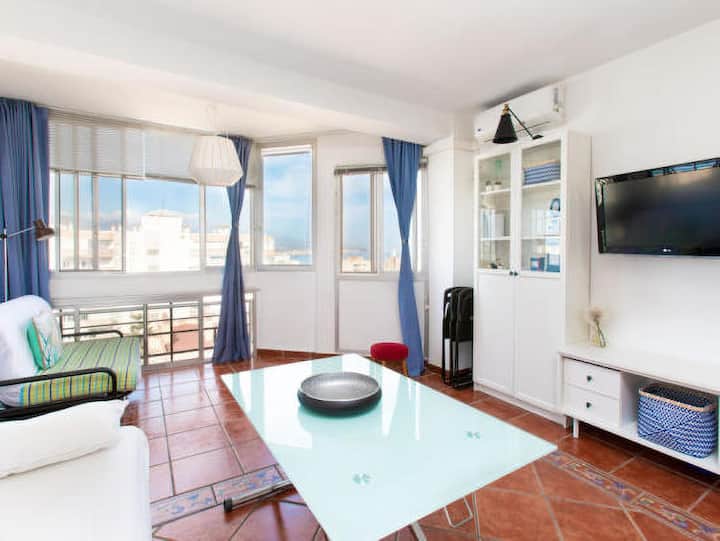 Estudio En La Playa Con Vistas Al Mar - Vélez-Málaga