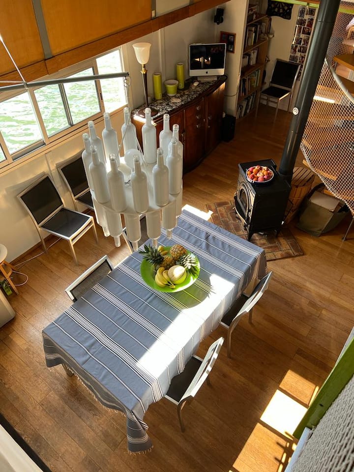 Péniche Atypique - 13 Min De Paris - Loft Privée - Villeneuve-le-Roi